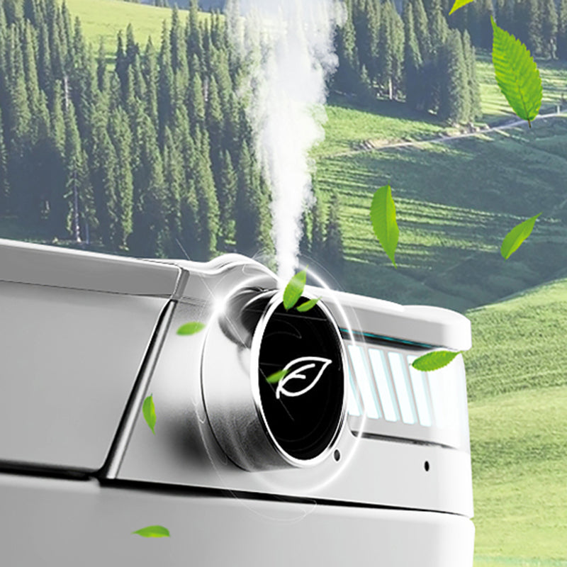 18.9" H Elongated Toilet Seat Bidet of Vitreous China with Heated Seat Clearhalo 'Bathroom Remodel & Bathroom Fixtures' 'Bidets' 'Home Improvement' 'home_improvement' 'home_improvement_bidets' 'Toilets & Bidets' 7878425