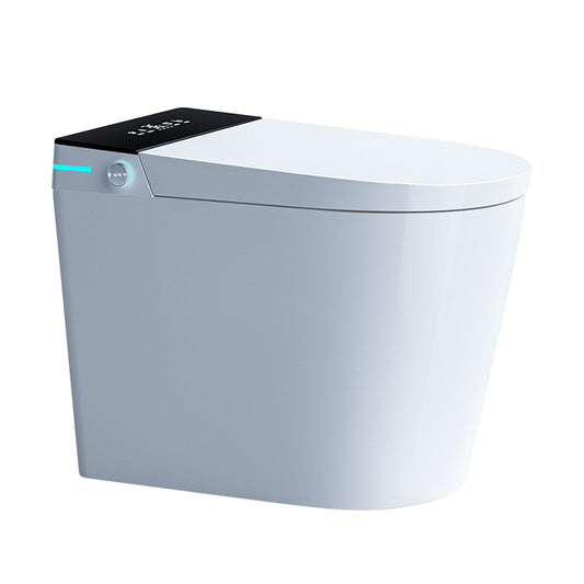 Elongated 15" W One-Piece Smart Toilet with Unlimited Warm Water Clearhalo 'Bathroom Remodel & Bathroom Fixtures' 'Bidets' 'Home Improvement' 'home_improvement' 'home_improvement_bidets' 'Toilets & Bidets' 7878440