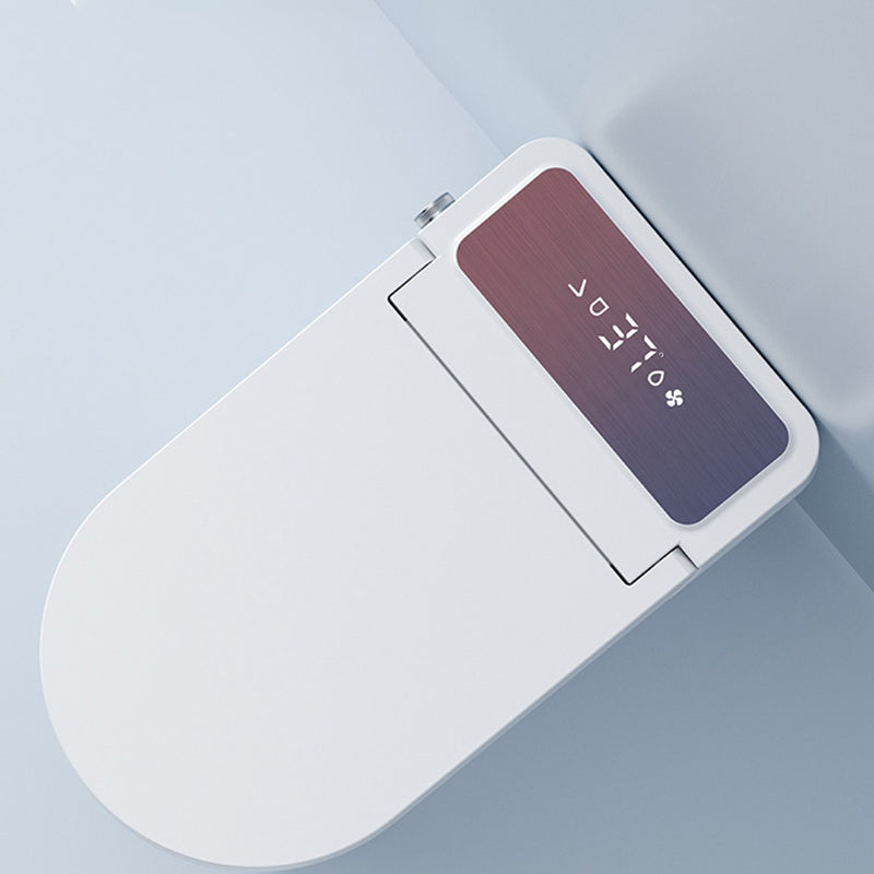 Vitreous China Elongated Toilet Seat Bidet with Temperature Control Clearhalo 'Bathroom Remodel & Bathroom Fixtures' 'Bidets' 'Home Improvement' 'home_improvement' 'home_improvement_bidets' 'Toilets & Bidets' 7878517