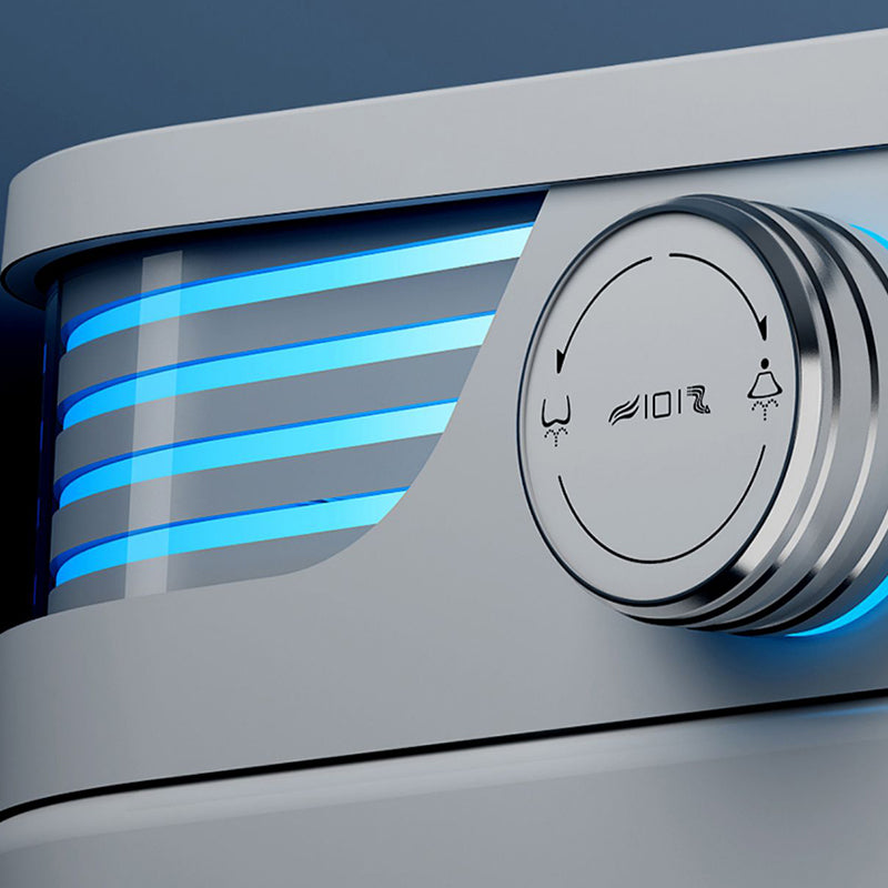 19.7" H Elongated Toilet Seat Bidet of Vitreous China with Heated Sea Clearhalo 'Bathroom Remodel & Bathroom Fixtures' 'Bidets' 'Home Improvement' 'home_improvement' 'home_improvement_bidets' 'Toilets & Bidets' 7878593