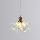 1 Head Daisy Flower Mini Hanging Lamp Art Decor Gold Crystal Rod Pendant Light Fixture Clearhalo 'Ceiling Lights' 'Chandeliers' Lighting' options 787961