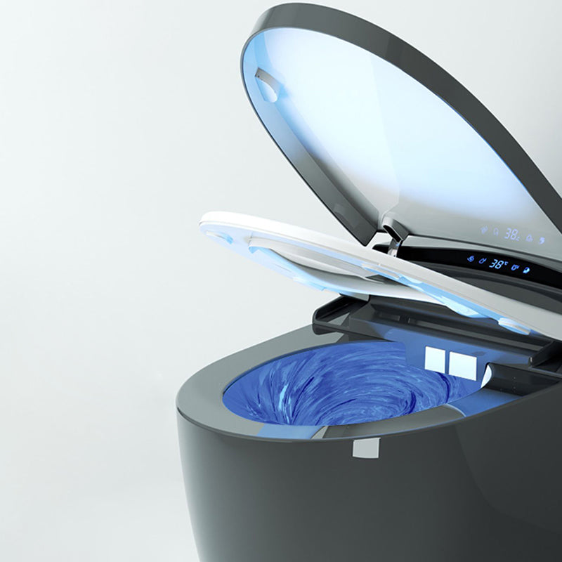 Deodorizing Floor Standing Bidet with Heated Seat White Elongated Ceramic Clearhalo 'Bathroom Remodel & Bathroom Fixtures' 'Bidets' 'Home Improvement' 'home_improvement' 'home_improvement_bidets' 'Toilets & Bidets' 7890227