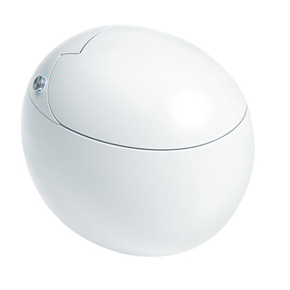 Round Deodorizing Floor Standing Bidet with Heated Seat White Ceramic Automatic Lid Clearhalo 'Bathroom Remodel & Bathroom Fixtures' 'Bidets' 'Home Improvement' 'home_improvement' 'home_improvement_bidets' 'Toilets & Bidets' 7890241