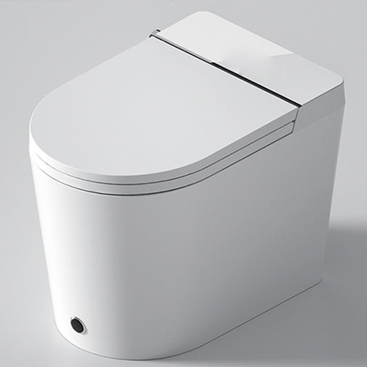 Elongated Deodorizing Floor Standing Bidet White Ceramic Remote Control Included Clearhalo 'Bathroom Remodel & Bathroom Fixtures' 'Bidets' 'Home Improvement' 'home_improvement' 'home_improvement_bidets' 'Toilets & Bidets' 7890326