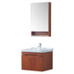 Mirror Included Wall Mount Sink Vanity with Sink for Bathroom Vanity & Faucet & Mirror Cabinet 24"L x 19"W x 17"H Clearhalo 'Bathroom Remodel & Bathroom Fixtures' 'Bathroom Vanities' 'bathroom_vanities' 'Home Improvement' 'home_improvement' 'home_improvement_bathroom_vanities' 7905426