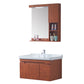 Mirror Included Wall Mount Sink Vanity with Sink for Bathroom Vanity & Faucet & Mirror & Sideboard 31"L x 19"W x 17"H Clearhalo 'Bathroom Remodel & Bathroom Fixtures' 'Bathroom Vanities' 'bathroom_vanities' 'Home Improvement' 'home_improvement' 'home_improvement_bathroom_vanities' 7905437