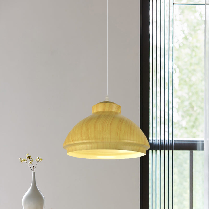 Coffee/Green Bowl Shade Hanging Lighting Loft Style Aluminum 1 Bulb Dining Room Drop Pendant Clearhalo 'Art Deco Pendants' 'Cast Iron' 'Ceiling Lights' 'Ceramic' 'Crystal' 'Industrial Pendants' 'Industrial' 'Metal' 'Middle Century Pendants' 'Pendant Lights' 'Pendants' 'Tiffany' Lighting' 790893
