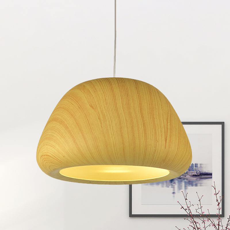 Bowl Living Room Ceiling Hang Fixture Vintage Aluminum 1 Light Green/Red Brown/Coffee Drop Pendant Wood Clearhalo 'Art Deco Pendants' 'Cast Iron' 'Ceiling Lights' 'Ceramic' 'Crystal' 'Industrial Pendants' 'Industrial' 'Metal' 'Middle Century Pendants' 'Pendant Lights' 'Pendants' 'Tiffany' Lighting' 790921