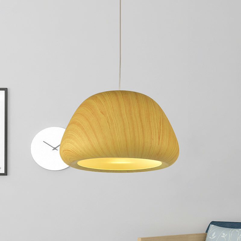 Bowl Living Room Ceiling Hang Fixture Vintage Aluminum 1 Light Green/Red Brown/Coffee Drop Pendant Clearhalo 'Art Deco Pendants' 'Cast Iron' 'Ceiling Lights' 'Ceramic' 'Crystal' 'Industrial Pendants' 'Industrial' 'Metal' 'Middle Century Pendants' 'Pendant Lights' 'Pendants' 'Tiffany' Lighting' 790922