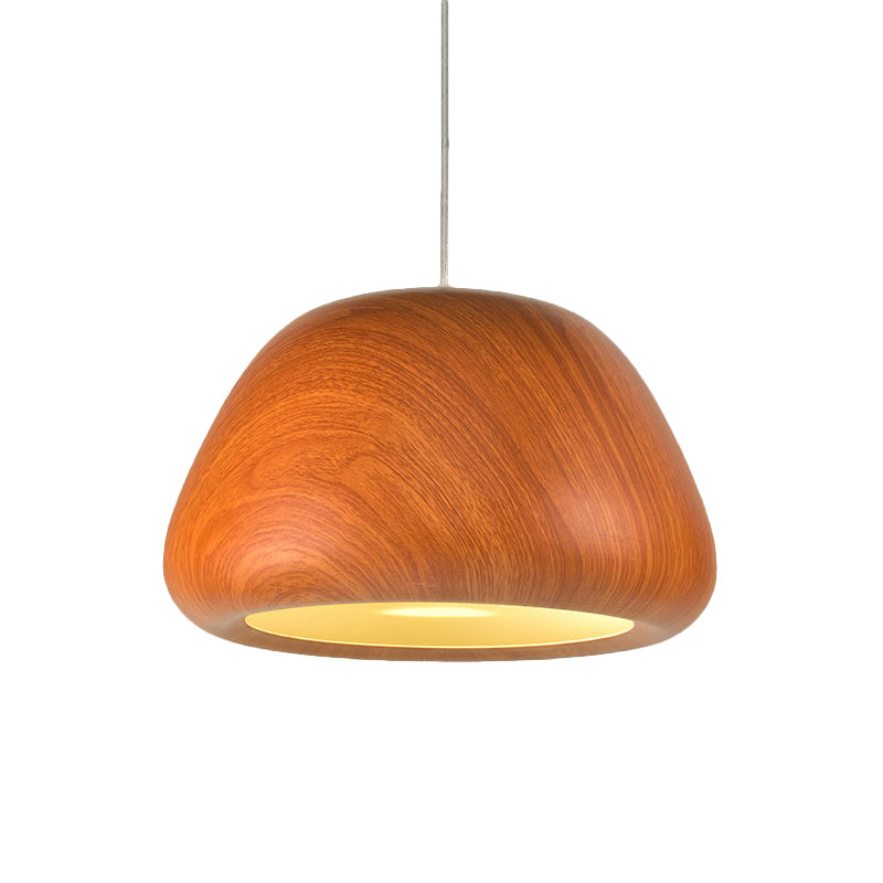 Bowl Living Room Ceiling Hang Fixture Vintage Aluminum 1 Light Green/Red Brown/Coffee Drop Pendant Clearhalo 'Art Deco Pendants' 'Cast Iron' 'Ceiling Lights' 'Ceramic' 'Crystal' 'Industrial Pendants' 'Industrial' 'Metal' 'Middle Century Pendants' 'Pendant Lights' 'Pendants' 'Tiffany' Lighting' 790928