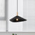 Pyramid Bedside Drop Pendant Vintage Iron 1 Head Black/White/Gold and Wood Ceiling Suspension Lamp Black Clearhalo 'Art Deco Pendants' 'Black' 'Cast Iron' 'Ceiling Lights' 'Ceramic' 'Crystal' 'Industrial Pendants' 'Industrial' 'Metal' 'Middle Century Pendants' 'Pendant Lights' 'Pendants' 'Rustic Pendants' 'Tiffany' Lighting' 791492