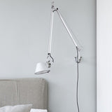 1 Bulb Cone Shade Wall Mounted Lamp Industrial Black/Silver Aluminum Task Wall Light with Swing Arm Clearhalo 'Art deco wall lights' 'Cast Iron' 'Glass' 'Industrial wall lights' 'Industrial' 'Middle century wall lights' 'Modern' 'Rustic wall lights' 'Tiffany' 'Traditional wall lights' 'Wall Lamps & Sconces' 'Wall Lights' Lighting' 791545