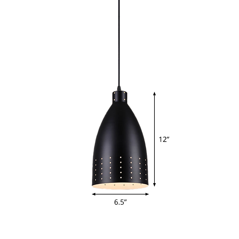 Black Etched Dome Pendant Lamp Farmhouse Aluminum 6.5"/9"/12" Wide 1 Light Dining Room Down Lighting Clearhalo 'Art Deco Pendants' 'Black' 'Cast Iron' 'Ceiling Lights' 'Ceramic' 'Crystal' 'Industrial Pendants' 'Industrial' 'Metal' 'Middle Century Pendants' 'Pendant Lights' 'Pendants' 'Rustic Pendants' 'Tiffany' Lighting' 791814