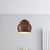 1 Head Hanging Ceiling Light Loft Pendant Lamp with Pottery Cup Aluminum Shade in Coffee Coffee Clearhalo 'Art Deco Pendants' 'Cast Iron' 'Ceiling Lights' 'Ceramic' 'Crystal' 'Industrial Pendants' 'Industrial' 'Metal' 'Middle Century Pendants' 'Pendant Lights' 'Pendants' 'Tiffany' Lighting' 791863