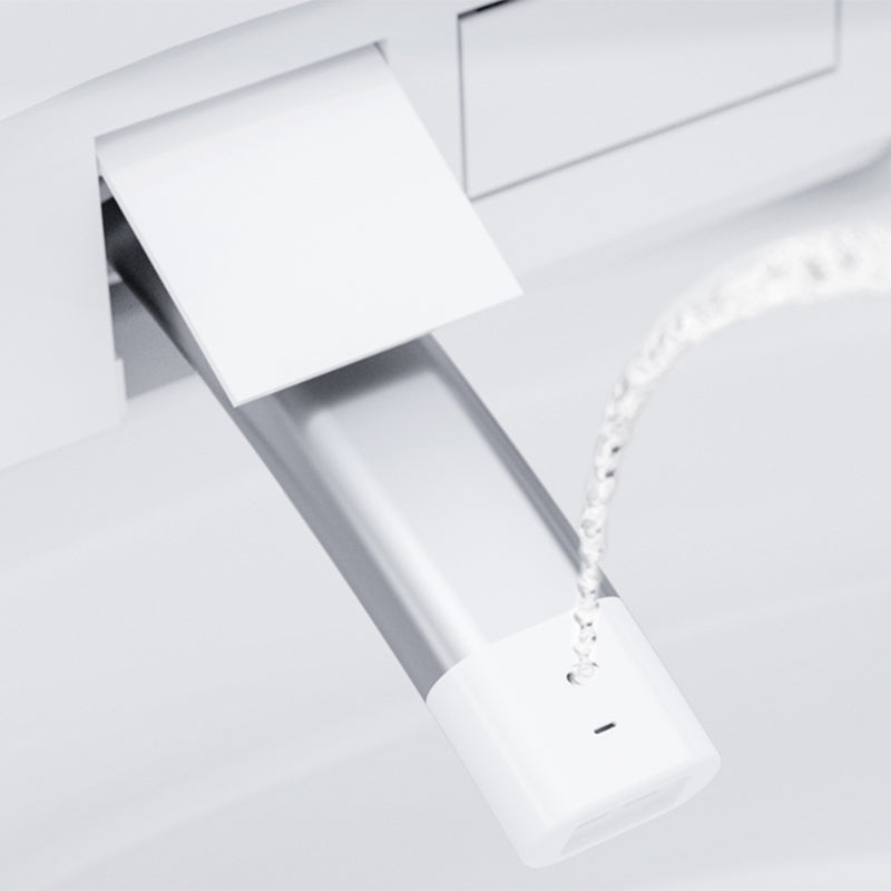 Ceramic White Egg Shaped Floor Standing Bidet with Heated Seat and Temperature Control Clearhalo 'Bathroom Remodel & Bathroom Fixtures' 'Bidets' 'Home Improvement' 'home_improvement' 'home_improvement_bidets' 'Toilets & Bidets' 7918905