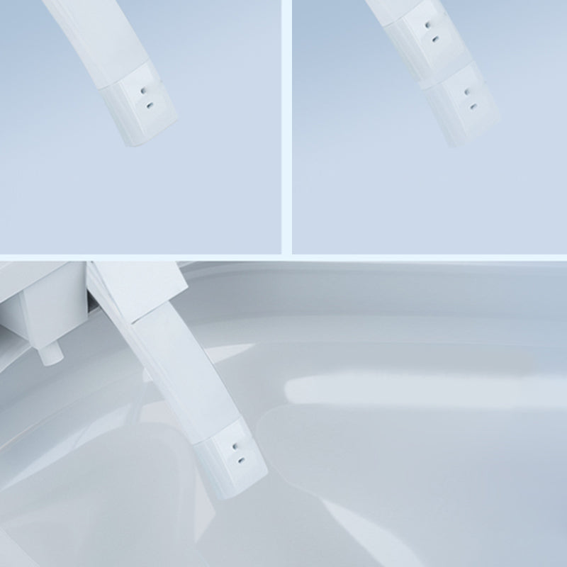 Contemporary Elongated Smart Floor Standing Bidet with Heated Seat Clearhalo 'Bathroom Remodel & Bathroom Fixtures' 'Bidets' 'Home Improvement' 'home_improvement' 'home_improvement_bidets' 'Toilets & Bidets' 7919061