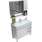 Freestanding Modern Sink Included Bath Vanity with Mirror for Bathroom Clearhalo 'Bathroom Remodel & Bathroom Fixtures' 'Bathroom Vanities' 'bathroom_vanities' 'Home Improvement' 'home_improvement' 'home_improvement_bathroom_vanities' 7930693