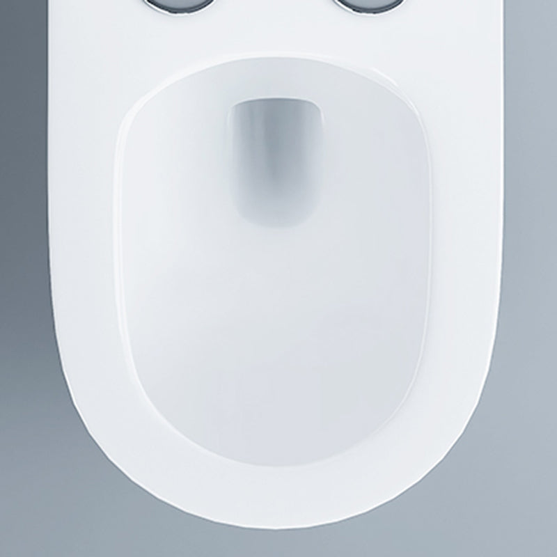 Contemporary White Wall Hung Toilet Set with Soft Close Bidet Seat Clearhalo 'Bathroom Remodel & Bathroom Fixtures' 'Bidets' 'Home Improvement' 'home_improvement' 'home_improvement_bidets' 'Toilets & Bidets' 7981438