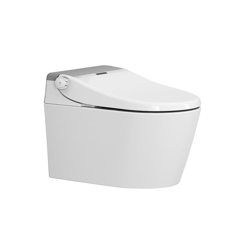 White Modern Deodorizing Wall Hung Toilet Set with Water Pressure Control Clearhalo 'Bathroom Remodel & Bathroom Fixtures' 'Bidets' 'Home Improvement' 'home_improvement' 'home_improvement_bidets' 'Toilets & Bidets' 7981495