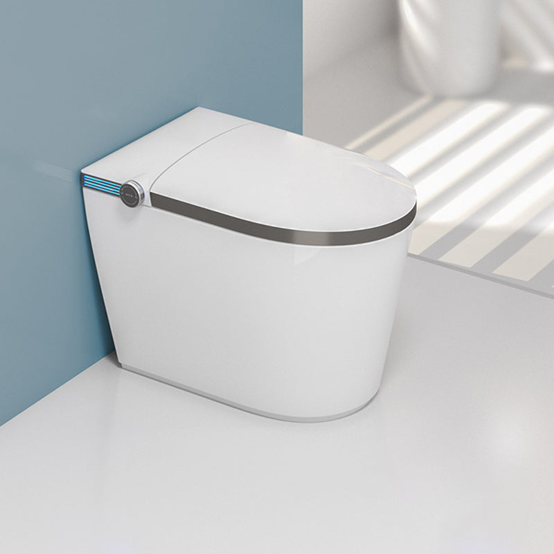 Modern Antimicrobial Floor Standing Bidet with Elongated Bowl Shape Clearhalo 'Bathroom Remodel & Bathroom Fixtures' 'Bidets' 'Home Improvement' 'home_improvement' 'home_improvement_bidets' 'Toilets & Bidets' 7981522