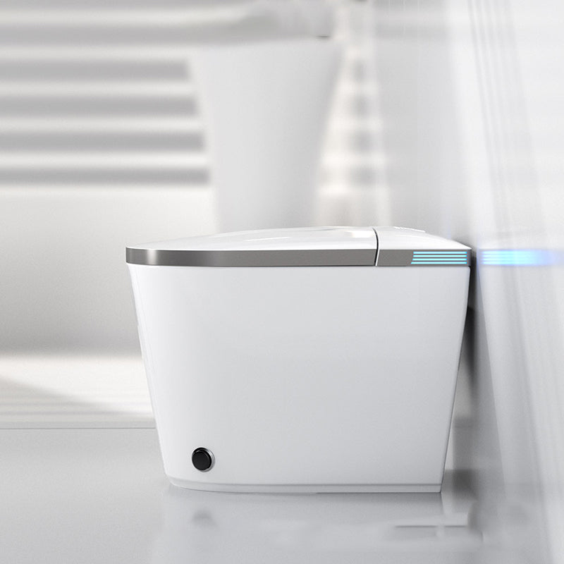 Modern Antimicrobial Floor Standing Bidet with Elongated Bowl Shape Clearhalo 'Bathroom Remodel & Bathroom Fixtures' 'Bidets' 'Home Improvement' 'home_improvement' 'home_improvement_bidets' 'Toilets & Bidets' 7981525