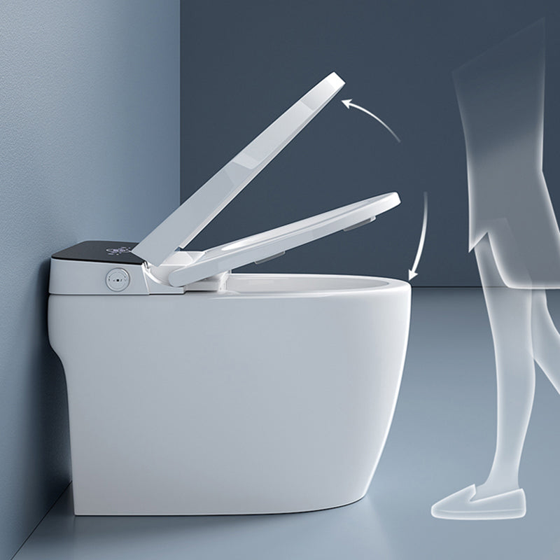 Ceramic Elongated Smart Toilet Bidet without Water Pressure Control Clearhalo 'Bathroom Remodel & Bathroom Fixtures' 'Bidets' 'Home Improvement' 'home_improvement' 'home_improvement_bidets' 'Toilets & Bidets' 7981815