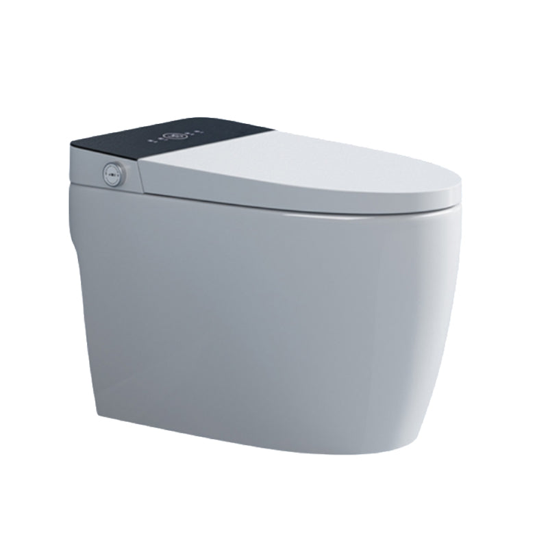 Ceramic Elongated Smart Toilet Bidet without Water Pressure Control Clearhalo 'Bathroom Remodel & Bathroom Fixtures' 'Bidets' 'Home Improvement' 'home_improvement' 'home_improvement_bidets' 'Toilets & Bidets' 7981818