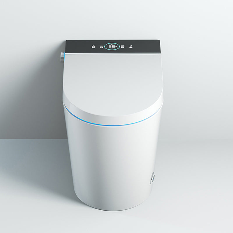 Elongated Heated Seat Floor Mount Bidet without Water Pressure Control Clearhalo 'Bathroom Remodel & Bathroom Fixtures' 'Bidets' 'Home Improvement' 'home_improvement' 'home_improvement_bidets' 'Toilets & Bidets' 7981826