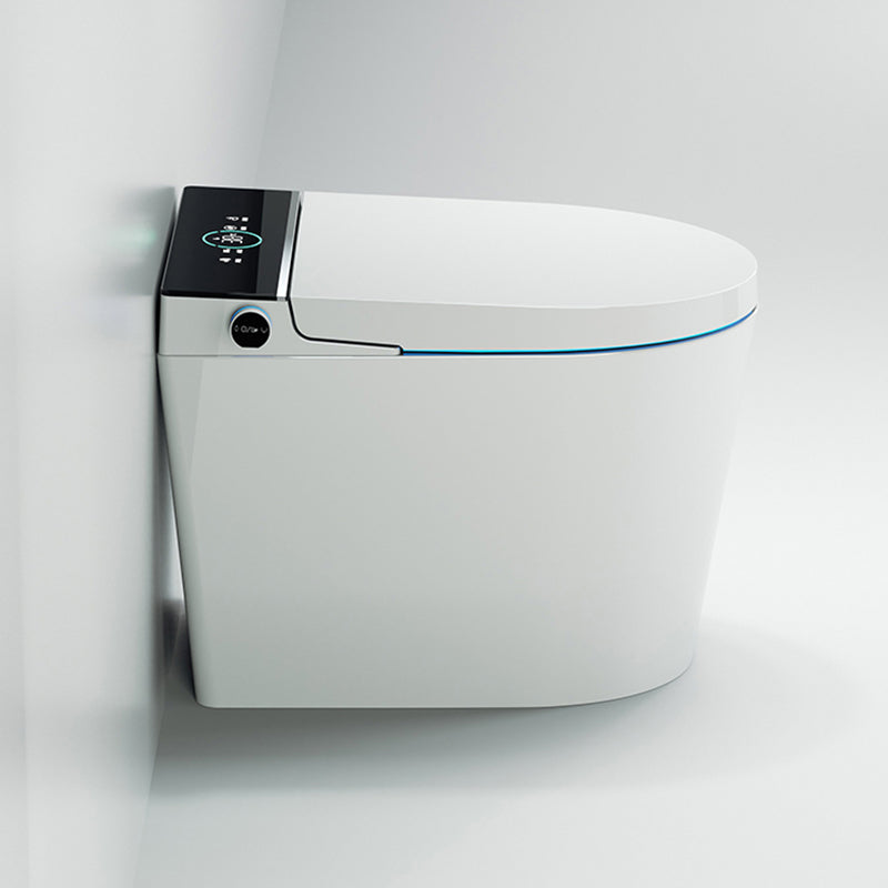 Elongated Heated Seat Floor Mount Bidet without Water Pressure Control Clearhalo 'Bathroom Remodel & Bathroom Fixtures' 'Bidets' 'Home Improvement' 'home_improvement' 'home_improvement_bidets' 'Toilets & Bidets' 7981828