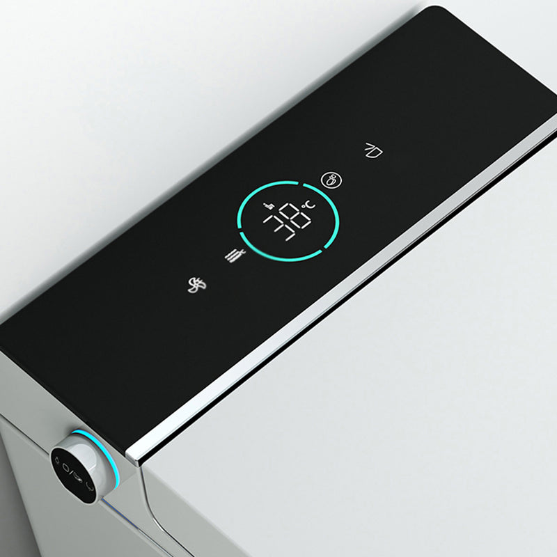 Elongated Heated Seat Floor Mount Bidet without Water Pressure Control Clearhalo 'Bathroom Remodel & Bathroom Fixtures' 'Bidets' 'Home Improvement' 'home_improvement' 'home_improvement_bidets' 'Toilets & Bidets' 7981830