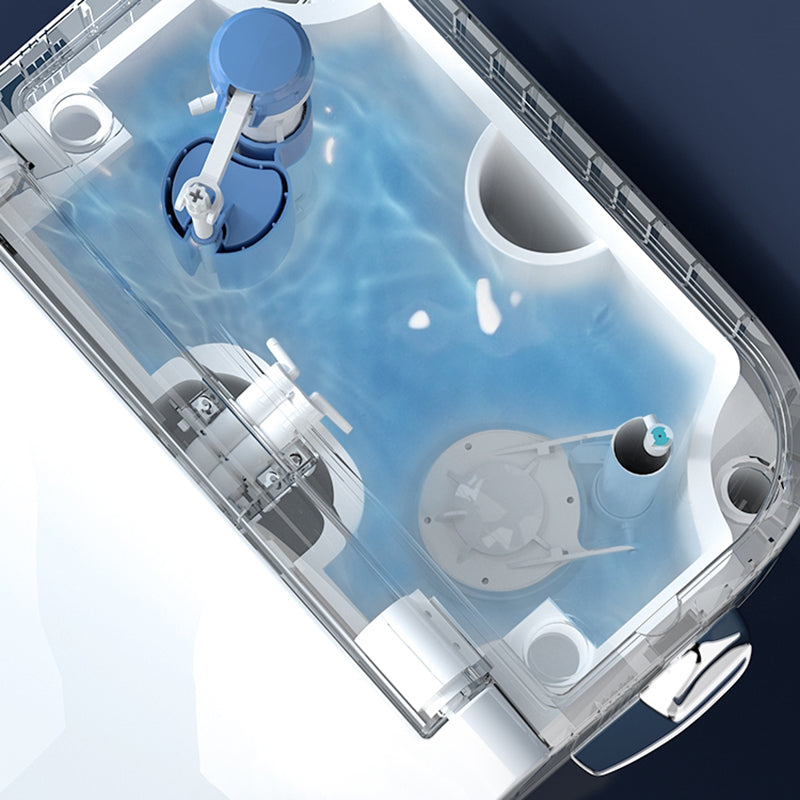 Ceramic Elongated Floor Mount Bidet without Water Pressure Control Clearhalo 'Bathroom Remodel & Bathroom Fixtures' 'Bidets' 'Home Improvement' 'home_improvement' 'home_improvement_bidets' 'Toilets & Bidets' 7981973