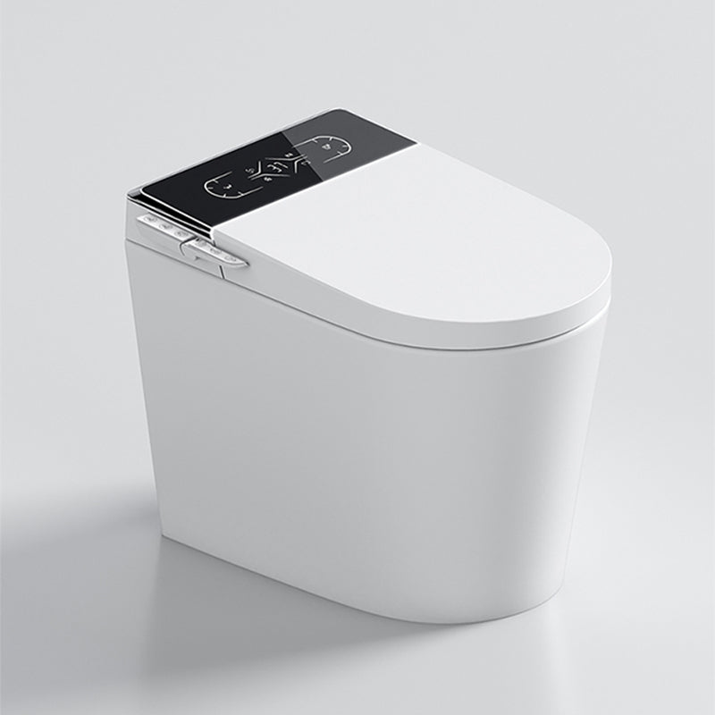 Elongated Ceramic Floor Standing Bidet with Heated Seat and UV Sterilization Clearhalo 'Bathroom Remodel & Bathroom Fixtures' 'Bidets' 'Home Improvement' 'home_improvement' 'home_improvement_bidets' 'Toilets & Bidets' 7982049