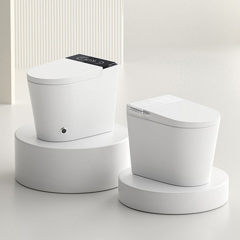 Elongated Ceramic Floor Standing Bidet with Heated Seat and UV Sterilization Clearhalo 'Bathroom Remodel & Bathroom Fixtures' 'Bidets' 'Home Improvement' 'home_improvement' 'home_improvement_bidets' 'Toilets & Bidets' 7982051