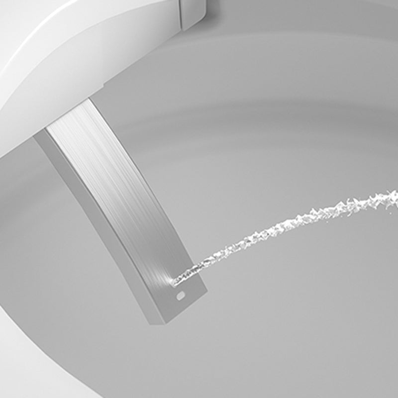 Elongated Ceramic Floor Standing Bidet with Heated Seat and UV Sterilization Clearhalo 'Bathroom Remodel & Bathroom Fixtures' 'Bidets' 'Home Improvement' 'home_improvement' 'home_improvement_bidets' 'Toilets & Bidets' 7982053