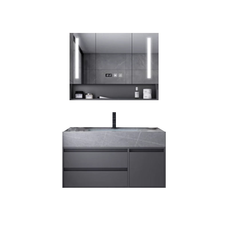 Wall Mount Mirror Included Bathroom Sink Vanity with Doors Sink Faucet Vanity & Faucet & Smart Medicine Cabinet https: res.litfad.com site img item 2023 03 05 8020433 1200x1200.jpg Clearhalo 'Bathroom Remodel & Bathroom Fixtures' 'Bathroom Vanities' 'bathroom_vanities' 'Home Improvement' 'home_improvement' 'home_improvement_bathroom_vanities' 8020433