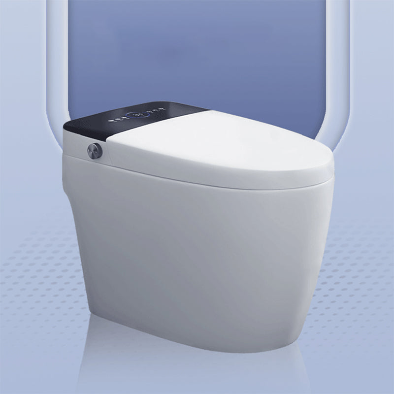 18.5" H All-In-One Smart Toilet Seat Bidet with Dryer & Heated Seat Clearhalo 'Bathroom Remodel & Bathroom Fixtures' 'Bidets' 'Home Improvement' 'home_improvement' 'home_improvement_bidets' 'Toilets & Bidets' 8033461