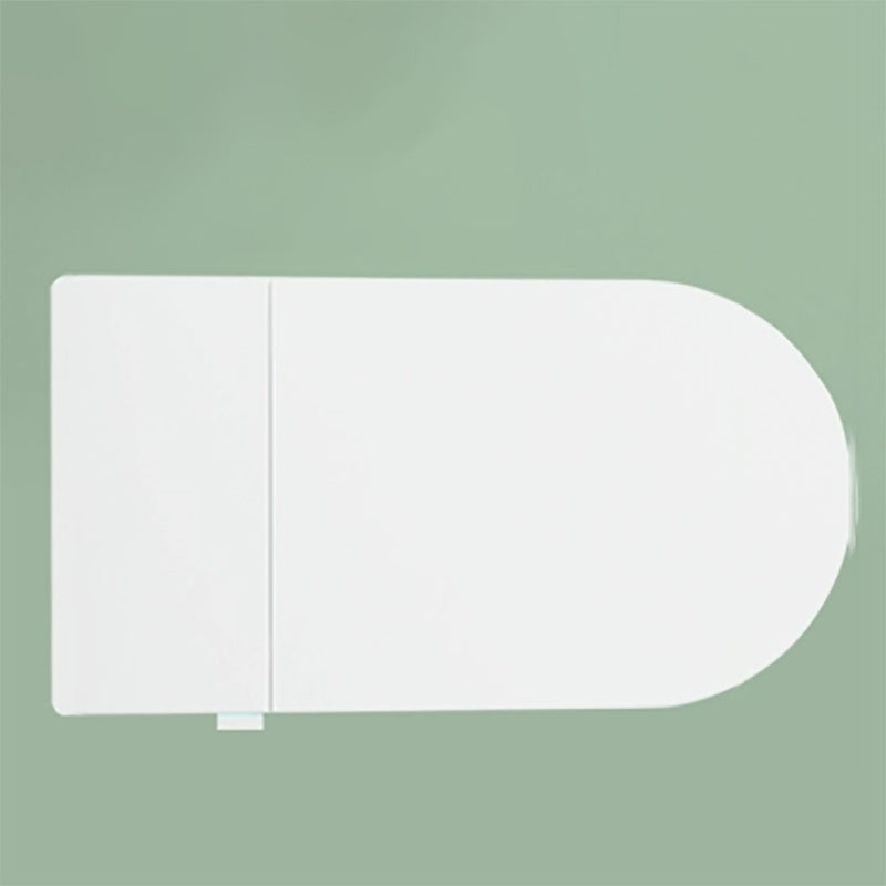 Elongated White Floor Mount Bidet with Remote Control & Adjustable Spray Clearhalo 'Bathroom Remodel & Bathroom Fixtures' 'Bidets' 'Home Improvement' 'home_improvement' 'home_improvement_bidets' 'Toilets & Bidets' 8033473