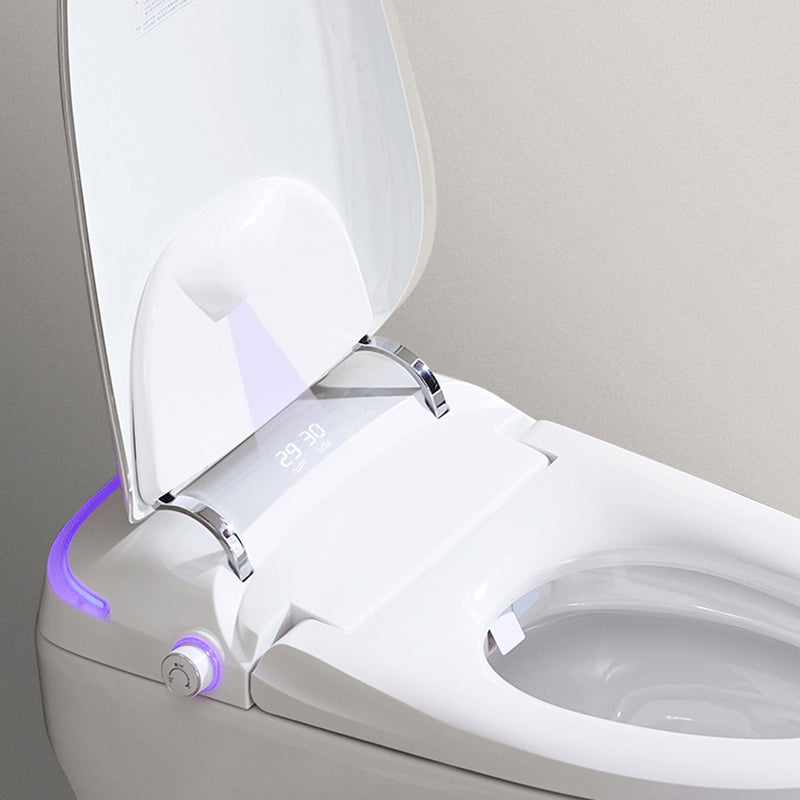 15.35" W Elongated All-in-One Smart Bidet with Water Tank & Heated Seat Clearhalo 'Bathroom Remodel & Bathroom Fixtures' 'Bidets' 'Home Improvement' 'home_improvement' 'home_improvement_bidets' 'Toilets & Bidets' 8033503