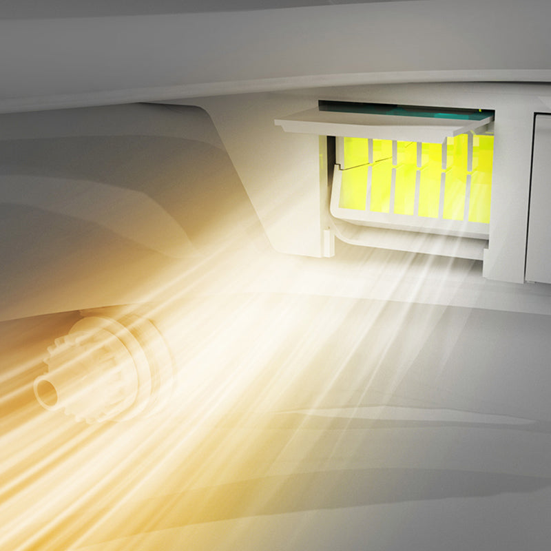 17.3" H Elongated Smart Toilet Seat Bidet of Vitreous China with Heated Seat Clearhalo 'Bathroom Remodel & Bathroom Fixtures' 'Bidets' 'Home Improvement' 'home_improvement' 'home_improvement_bidets' 'Toilets & Bidets' 8033564