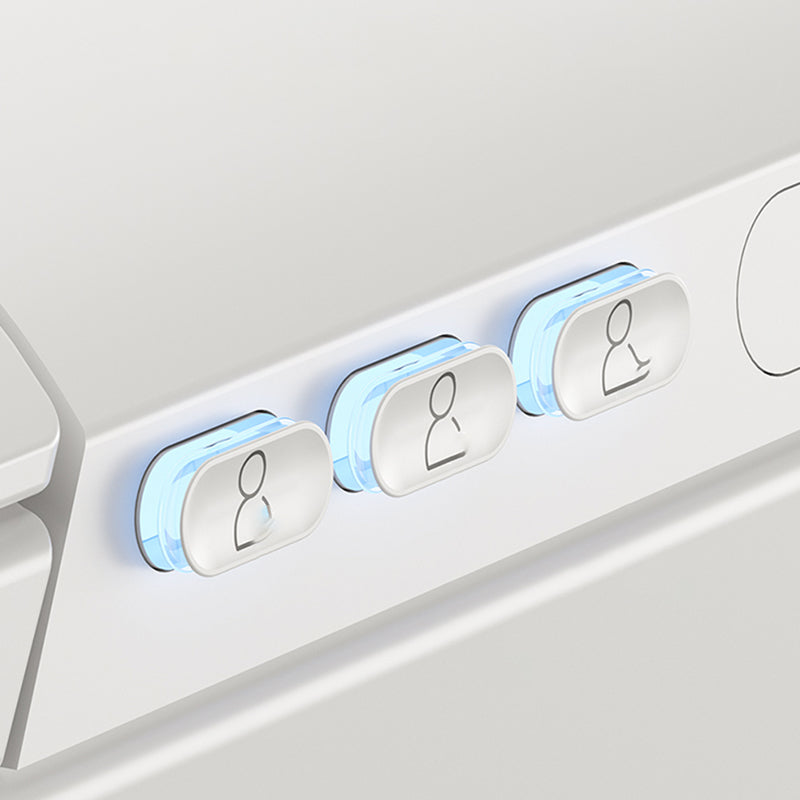 15.7" W Elongated Floor Standing Bidet in White with Heated Seat Clearhalo 'Bathroom Remodel & Bathroom Fixtures' 'Bidets' 'Home Improvement' 'home_improvement' 'home_improvement_bidets' 'Toilets & Bidets' 8033622