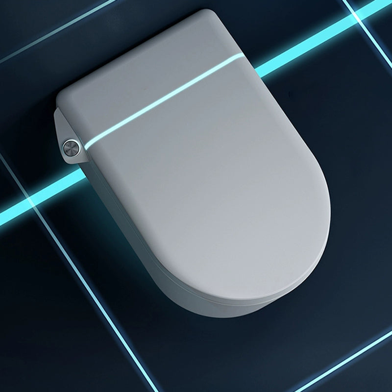 Wall Hung Toilet Set with Water Pressure Control and Heated Seat Clearhalo 'Bathroom Remodel & Bathroom Fixtures' 'Bidets' 'Home Improvement' 'home_improvement' 'home_improvement_bidets' 'Toilets & Bidets' 8046522