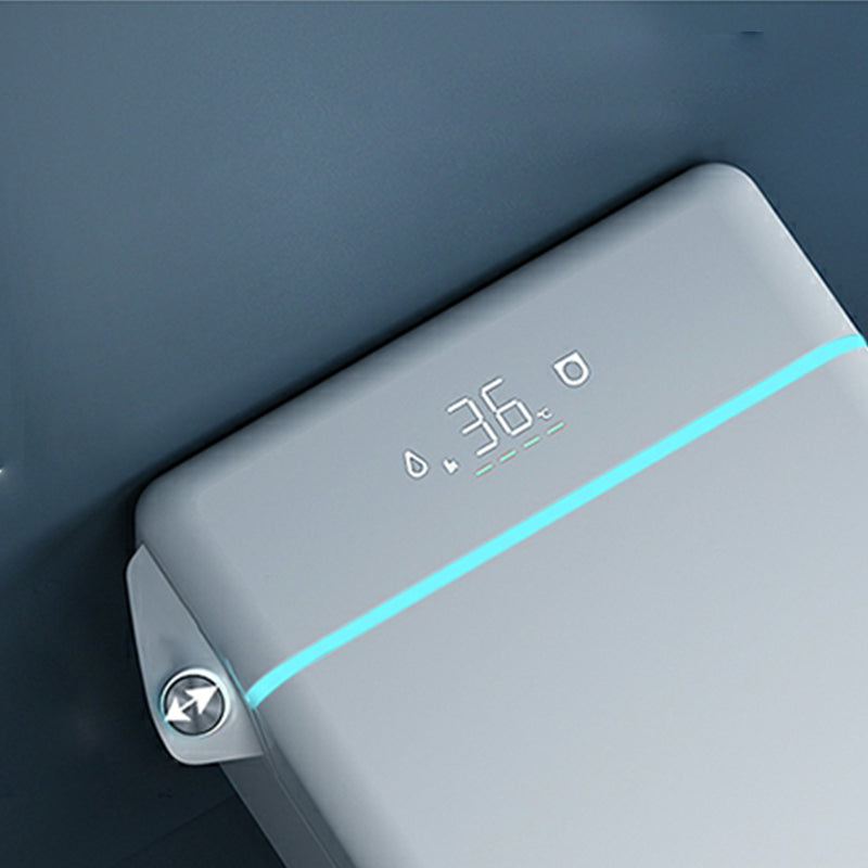 Wall Hung Toilet Set with Water Pressure Control and Heated Seat Clearhalo 'Bathroom Remodel & Bathroom Fixtures' 'Bidets' 'Home Improvement' 'home_improvement' 'home_improvement_bidets' 'Toilets & Bidets' 8046529