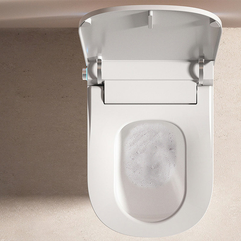 Floor Mount Bidet in White Finish with Remote Control Included Clearhalo 'Bathroom Remodel & Bathroom Fixtures' 'Bidets' 'Home Improvement' 'home_improvement' 'home_improvement_bidets' 'Toilets & Bidets' 8086552