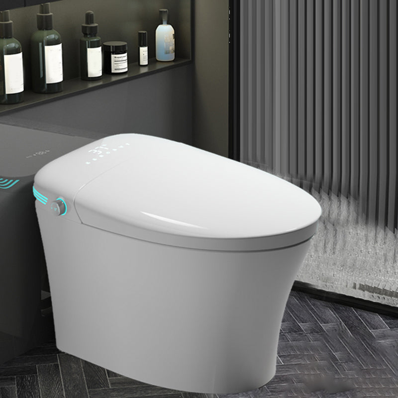 White Elongated Ceramic Floor Standing Bidet without Water Pressure Control Clearhalo 'Bathroom Remodel & Bathroom Fixtures' 'Bidets' 'Home Improvement' 'home_improvement' 'home_improvement_bidets' 'Toilets & Bidets' 8086645
