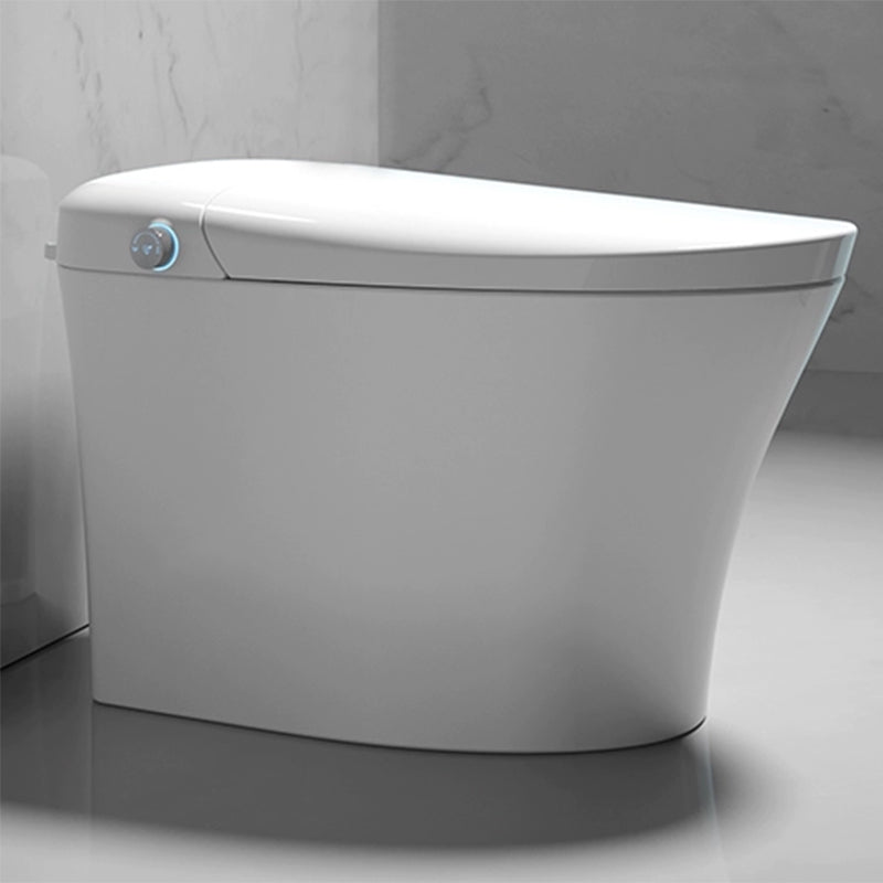 White Elongated Ceramic Floor Standing Bidet without Water Pressure Control White Clearhalo 'Bathroom Remodel & Bathroom Fixtures' 'Bidets' 'Home Improvement' 'home_improvement' 'home_improvement_bidets' 'Toilets & Bidets' 8086653