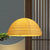 Bamboo Half Globe Hanging Light Asian 1 Head Wood Ceiling Suspension Lamp over Table Wood Clearhalo 'Ceiling Lights' 'Pendant Lights' 'Pendants' Lighting' 809225_b3b3dd60-cd73-4ec9-9d65-30223501f0cd