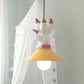 Yellow Animals Hanging Lamp Kit Cartoon Single Bulb Resin Pendant Lighting with Conic Shade Clearhalo 'Ceiling Lights' 'Pendant Lights' 'Pendants' Lighting' 809876
