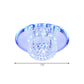 Oval Clear Crystal Orb Ceiling Light Fixture Minimalist LED Corridor Flush Mount Spotlight for Hallway Clearhalo 'Ceiling Lights' 'Close To Ceiling Lights' 'Close to ceiling' 'Flush mount' Lighting' 813036