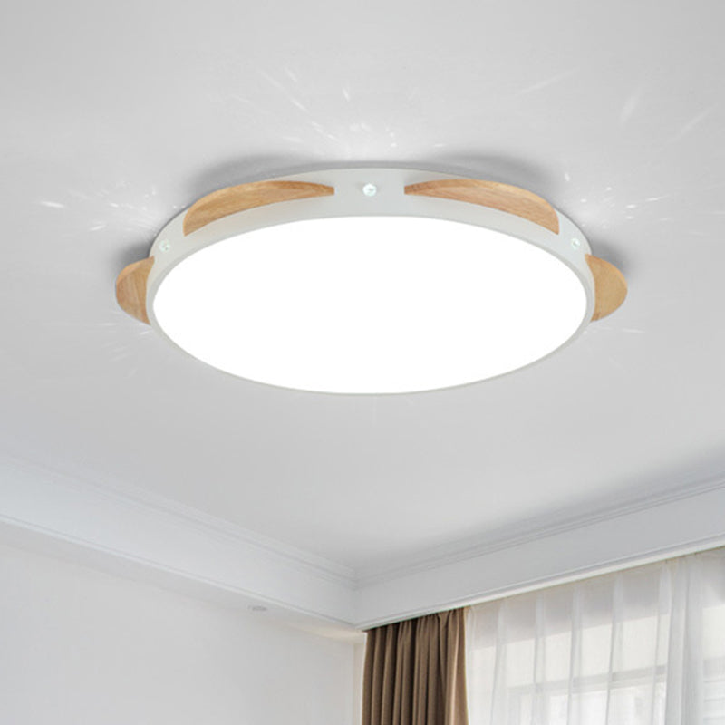 まかろん マカロンフラワーフラッシュマウントアクリルLED寝室フラッシュ