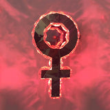 Nickel Girl Logo Wall Mount Lighting Modernist Style Beveled Crystal LED Bedroom Sconce Light Clearhalo 'Modern wall lights' 'Modern' 'Wall Lamps & Sconces' 'Wall Lights' Lighting' 813734